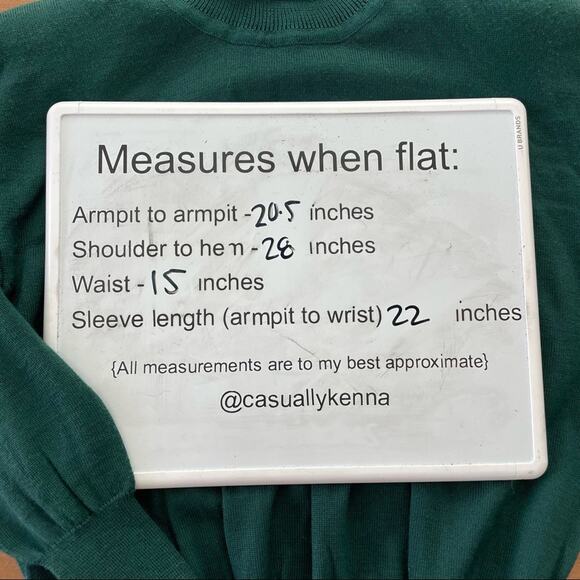 Bogner | Vintage Women’s Hunter Green Turtleneck Wool Sweater Pullover Hong Kong - Picture 8 of 8